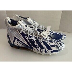 adidas three stripe life football high top cleats size 15 new Freak 23 Blue